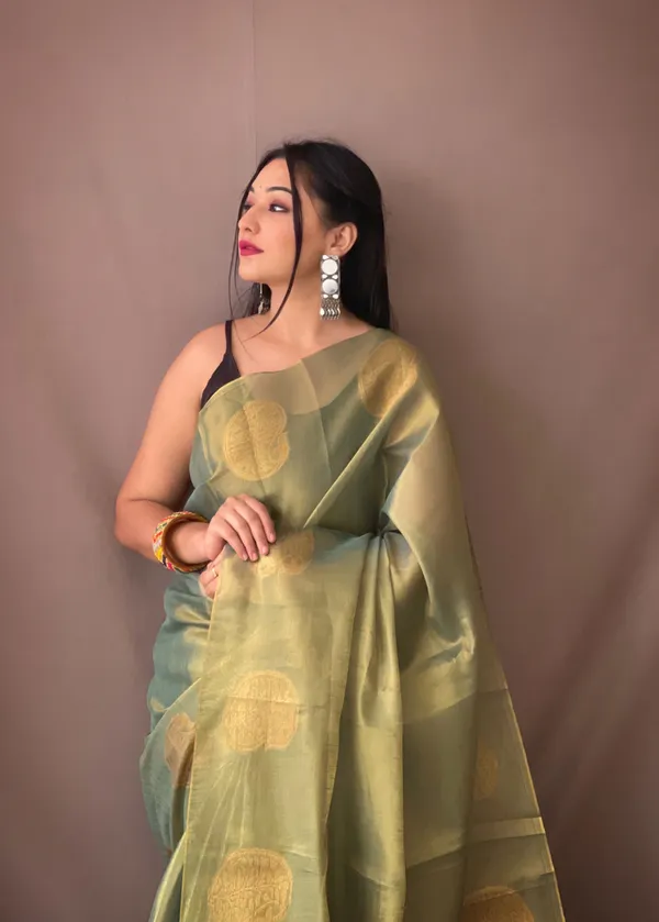 Sea_Green_Banarasi_Tissue_Silk_Saree